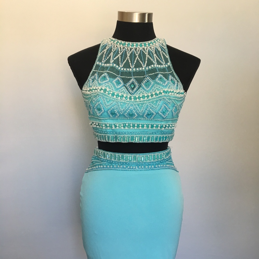 Tony Bowls Sky Blue 2-pcs Formal Dress 159694